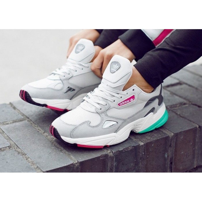 Жіночі кросівки Adidas Originals Falcon W "Black/Grey/Multi"